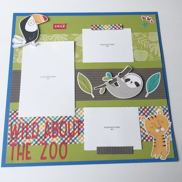 3 Easy Kids Scrapbook Pages (with Sketches) - Sunflower Paper Crafts